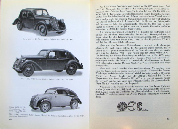 Steyr "100 Jahre Steyr 1864-1964" Steyr-History 1964 (10124)